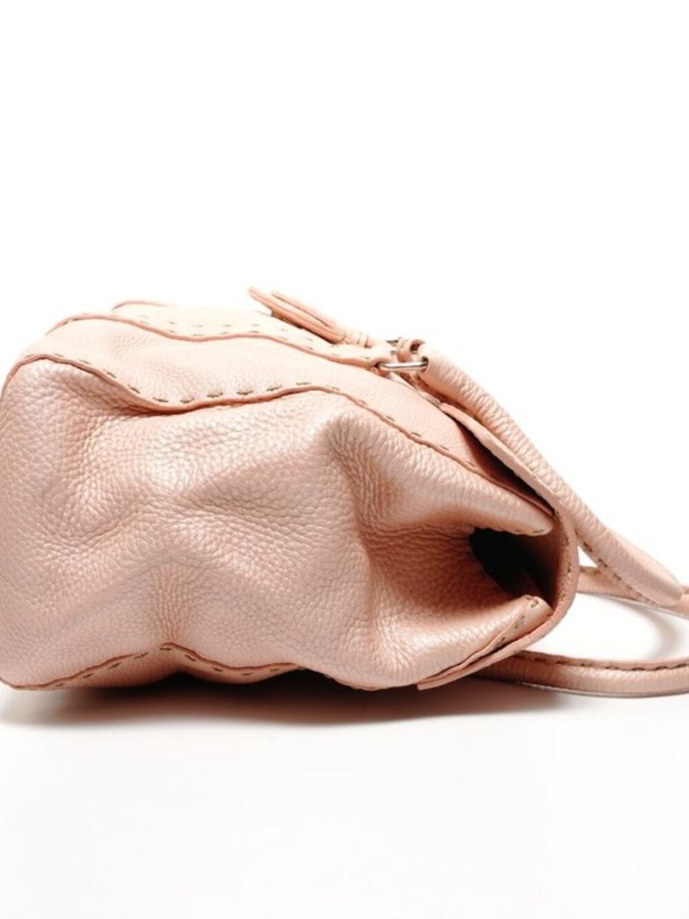 ★SOLD★ Fendi Shoulder Bag Leather Selleria - Picture 5 of 10